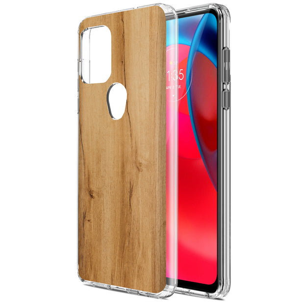 Wood 12 Print Slim Cover For Motorola Moto G (Power, Stylus, Play, 5G), Print in USA