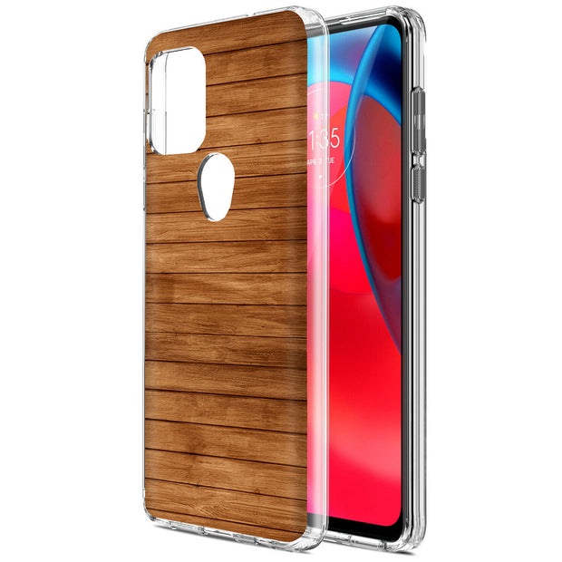 Wood 14 Print Slim Cover For Motorola Moto G (Power, Stylus, Play, 5G), Print in USA