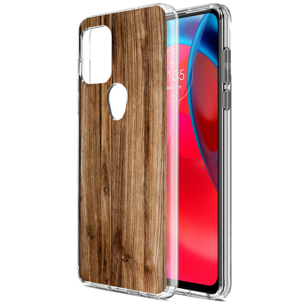 Wood 19 Print Slim Cover For Motorola Moto G (Power, Stylus, Play, 5G), Print in USA