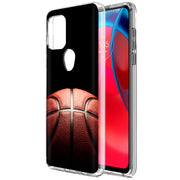 Basketball Fade Print Slim Cover For Motorola Moto G (Power, Stylus, Play, 5G), Print in USA