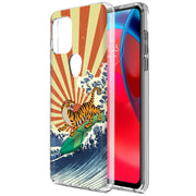 Japanese Tiger Print Slim Cover For Motorola Moto G (Power, Stylus, Play, 5G), Print in USA