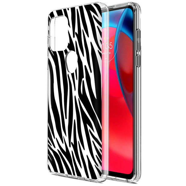 Zebra 2 Print Slim Cover For Motorola Moto G (Power, Stylus, Play, 5G), Print in USA