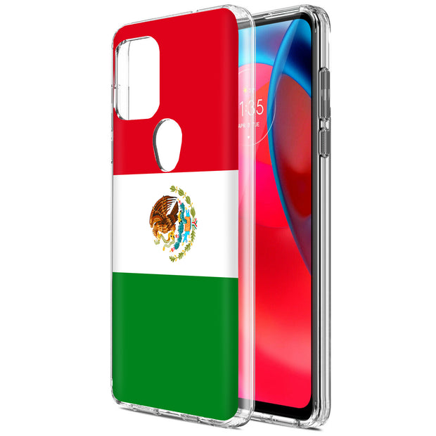 Flag Mexico Print Slim Cover For Motorola Moto G (Power, Stylus, Play, 5G), Print in USA