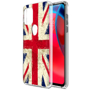 Old UK Flag Print Slim Cover For Motorola Moto G (Power, Stylus, Play, 5G), Print in USA