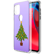 Xmas Tree Print Slim Cover For Motorola Moto G (Power, Stylus, Play, 5G), Print in USA