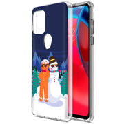 Cool Snowman Print Slim Cover For Motorola Moto G (Power, Stylus, Play, 5G), Print in USA