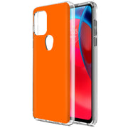 Vivid Orange Print Slim Cover For Motorola Moto G (Power, Stylus, Play, 5G), Print in USA