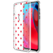 Dots Clear Print Slim Cover For Motorola Moto G (Power, Stylus, Play, 5G), Print in USA