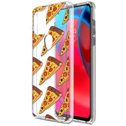 Pizza Print Slim Cover For Motorola Moto G (Power, Stylus, Play, 5G), Print in USA