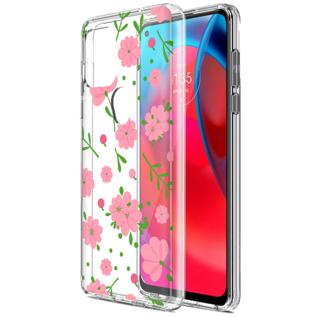 Flower 3 Print Slim Cover For Motorola Moto G (Power, Stylus, Play, 5G), Print in USA