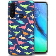 Dinosaur 1 Print Slim Cover For Motorola Moto G (Power, Stylus, Play, 5G), Print in USA