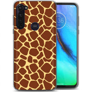 Giraffe Spot Print Slim Cover For Motorola Moto G (Power, Stylus, Play, 5G), Print in USA