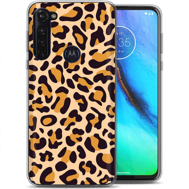 Leopard 2 Print Slim Cover For Motorola Moto G (Power, Stylus, Play, 5G), Print in USA