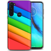 Rainbow Pride Print Slim Cover For Motorola Moto G (Power, Stylus, Play, 5G), Print in USA