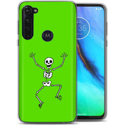 Skeleton Dance Print Slim Cover For Motorola Moto G (Power, Stylus, Play, 5G), Print in USA