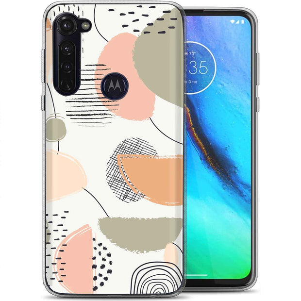 Abstract Modern Print Slim Cover For Motorola Moto G (Power, Stylus, Play, 5G), Print in USA