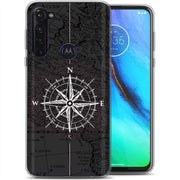 Map Compass Print Slim Cover For Motorola Moto G (Power, Stylus, Play, 5G), Print in USA