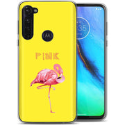 Flamingo Stand Print Slim Cover For Motorola Moto G (Power, Stylus, Play, 5G), Print in USA