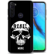 Rebel Skull Print Slim Cover For Motorola Moto G (Power, Stylus, Play, 5G), Print in USA