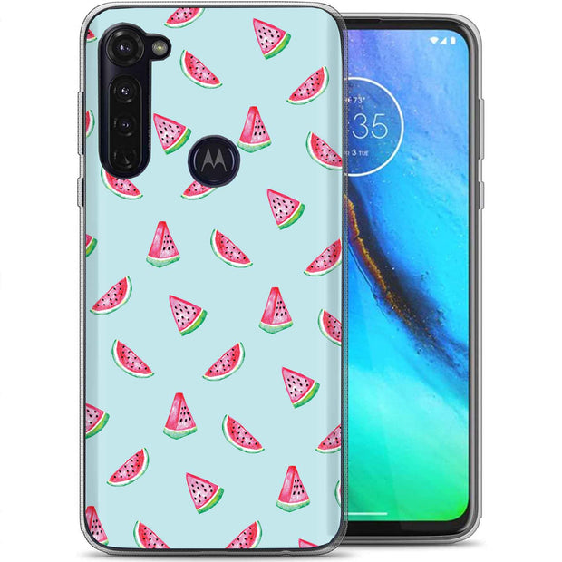 Watermelon 01 Print Slim Cover For Motorola Moto G (Power, Stylus, Play, 5G), Print in USA