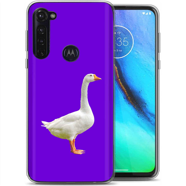 Goose Photo Print Slim Cover For Motorola Moto G (Power, Stylus, Play, 5G), Print in USA