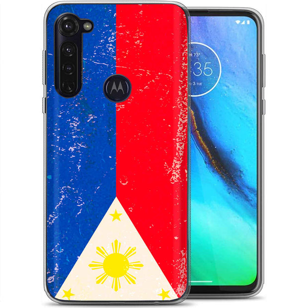 Philippines 2 Print Slim Cover For Motorola Moto G (Power, Stylus, Play, 5G), Print in USA