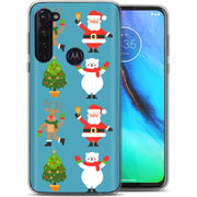 Cute Christmas Print Slim Cover For Motorola Moto G (Power, Stylus, Play, 5G), Print in USA