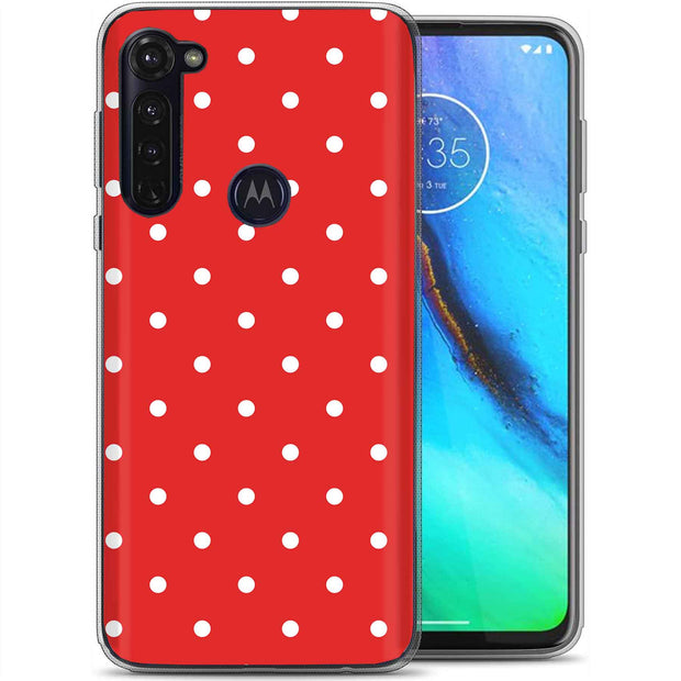 Polka Dot 1 Print Slim Cover For Motorola Moto G (Power, Stylus, Play, 5G), Print in USA