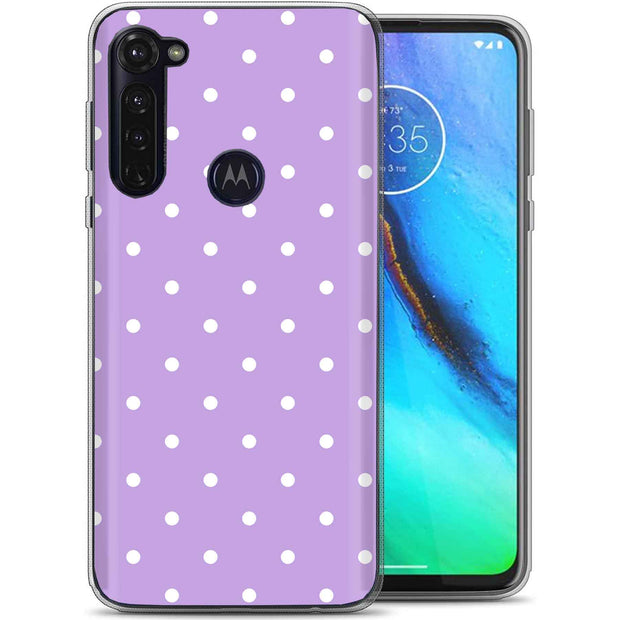 Polka Dot 5 Print Slim Cover For Motorola Moto G (Power, Stylus, Play, 5G), Print in USA