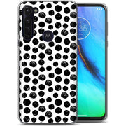 Polka Dot 8 Print Slim Cover For Motorola Moto G (Power, Stylus, Play, 5G), Print in USA