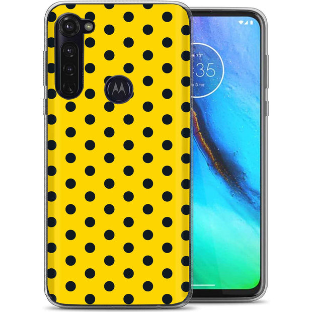 Polka Dot 9 Print Slim Cover For Motorola Moto G (Power, Stylus, Play, 5G), Print in USA