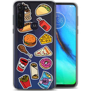 Food Collage Print Slim Cover For Motorola Moto G (Power, Stylus, Play, 5G), Print in USA