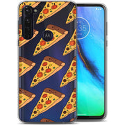 Pizza Print Slim Cover For Motorola Moto G (Power, Stylus, Play, 5G), Print in USA