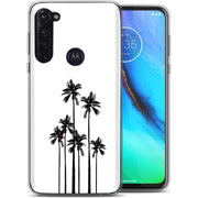 Palm Trees Print Slim Cover For Motorola Moto G (Power, Stylus, Play, 5G), Print in USA