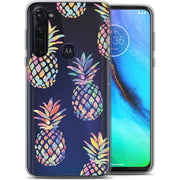 Pineapple Print Slim Cover For Motorola Moto G (Power, Stylus, Play, 5G), Print in USA