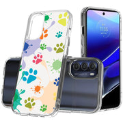 Paw Color  Print Slim Cover For Motorola Moto G (Power, Stylus, Play, 5G), Print in USA