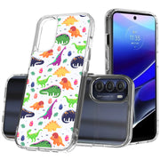 Dinosaur 7 Print Slim Cover For Motorola Moto G (Power, Stylus, Play, 5G), Print in USA