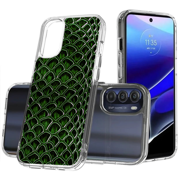 Reptile Skin 3 Print Slim Cover For Motorola Moto G (Power, Stylus, Play, 5G), Print in USA