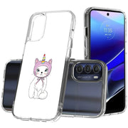 Unicorn Kitty Print Slim Cover For Motorola Moto G (Power, Stylus, Play, 5G), Print in USA