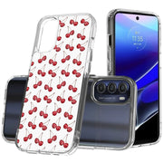 Cherries Print Slim Cover For Motorola Moto G (Power, Stylus, Play, 5G), Print in USA