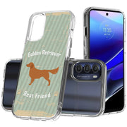 Retriever Dog Print Slim Cover For Motorola Moto G (Power, Stylus, Play, 5G), Print in USA