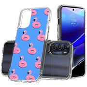 Cute Flamingo Print Slim Cover For Motorola Moto G (Power, Stylus, Play, 5G), Print in USA