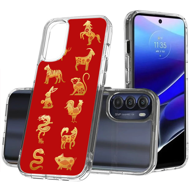 Chinese zodiac1 Print Slim Cover For Motorola Moto G (Power, Stylus, Play, 5G), Print in USA