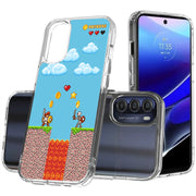 Retro Games 3 Print Slim Cover For Motorola Moto G (Power, Stylus, Play, 5G), Print in USA