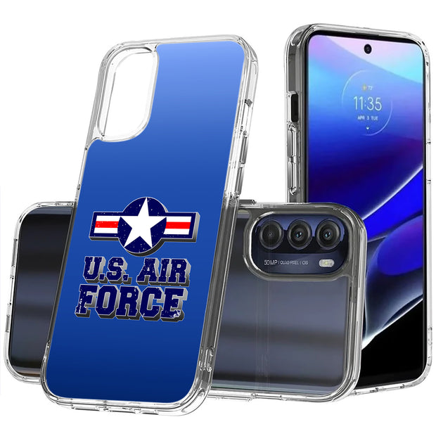 US Air Force 1 Print Slim Cover For Motorola Moto G (Power, Stylus, Play, 5G), Print in USA