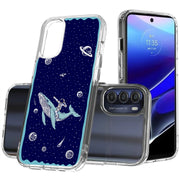 Space Whale 5 Print Slim Cover For Motorola Moto G (Power, Stylus, Play, 5G), Print in USA