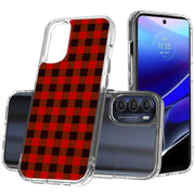 Classic Plaid Print Slim Cover For Motorola Moto G (Power, Stylus, Play, 5G), Print in USA