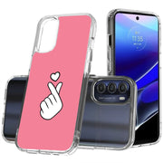 Finger Heart Print Slim Cover For Motorola Moto G (Power, Stylus, Play, 5G), Print in USA