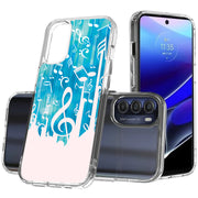 Music Note Print Slim Cover For Motorola Moto G (Power, Stylus, Play, 5G), Print in USA