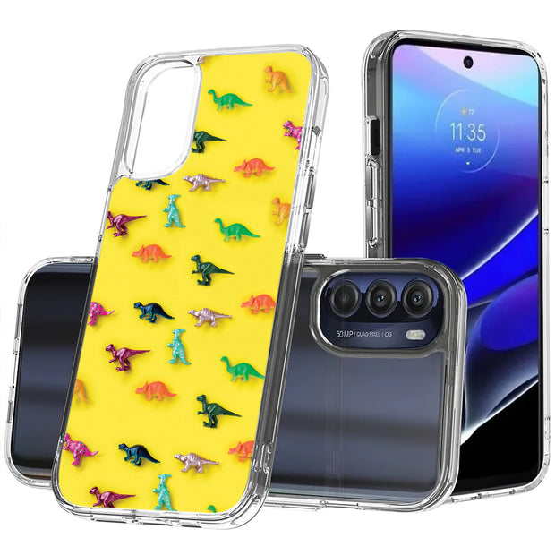 Dinasour 2 Print Slim Cover For Motorola Moto G (Power, Stylus, Play, 5G), Print in USA